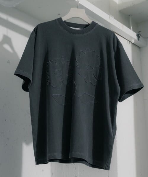 SENSE OF PLACE by URBAN RESEARCH / センスオブプレイス バイ アーバンリサーチ Tシャツ | 『ユニセックス』フェードポップアートフラワーTシャツ(5分袖) | 詳細13