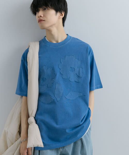 SENSE OF PLACE by URBAN RESEARCH / センスオブプレイス バイ アーバンリサーチ Tシャツ | 『ユニセックス』フェードポップアートフラワーTシャツ(5分袖) | 詳細22