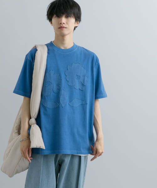 SENSE OF PLACE by URBAN RESEARCH / センスオブプレイス バイ アーバンリサーチ Tシャツ | 『ユニセックス』フェードポップアートフラワーTシャツ(5分袖) | 詳細23