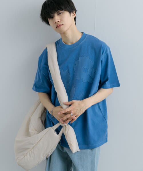 SENSE OF PLACE by URBAN RESEARCH / センスオブプレイス バイ アーバンリサーチ Tシャツ | 『ユニセックス』フェードポップアートフラワーTシャツ(5分袖) | 詳細24