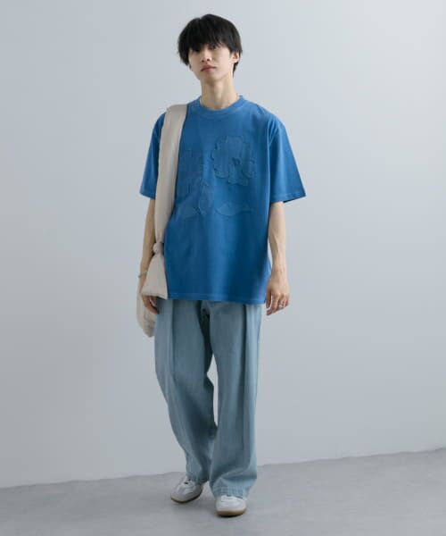 SENSE OF PLACE by URBAN RESEARCH / センスオブプレイス バイ アーバンリサーチ Tシャツ | 『ユニセックス』フェードポップアートフラワーTシャツ(5分袖) | 詳細26