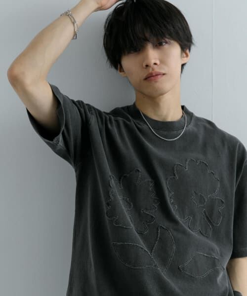 SENSE OF PLACE by URBAN RESEARCH / センスオブプレイス バイ アーバンリサーチ Tシャツ | 『ユニセックス』フェードポップアートフラワーTシャツ(5分袖) | 詳細5