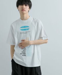 ロゴグラフィックTシャツ(5分袖) A