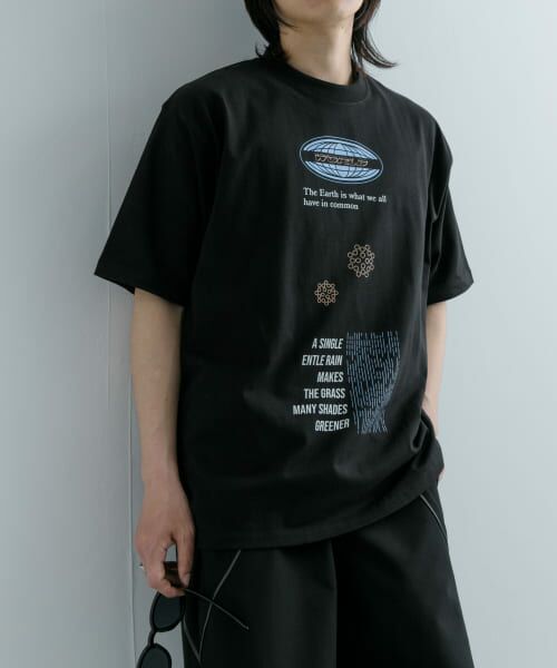 SENSE OF PLACE by URBAN RESEARCH / センスオブプレイス バイ アーバンリサーチ Tシャツ | ロゴグラフィックTシャツ(5分袖) A | 詳細3