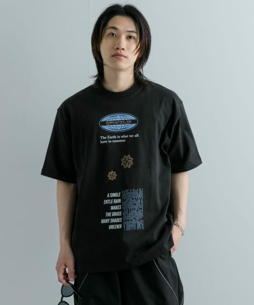 SENSE OF PLACE by URBAN RESEARCH / センスオブプレイス バイ アーバンリサーチ Tシャツ | ロゴグラフィックTシャツ(5分袖) A | 詳細4