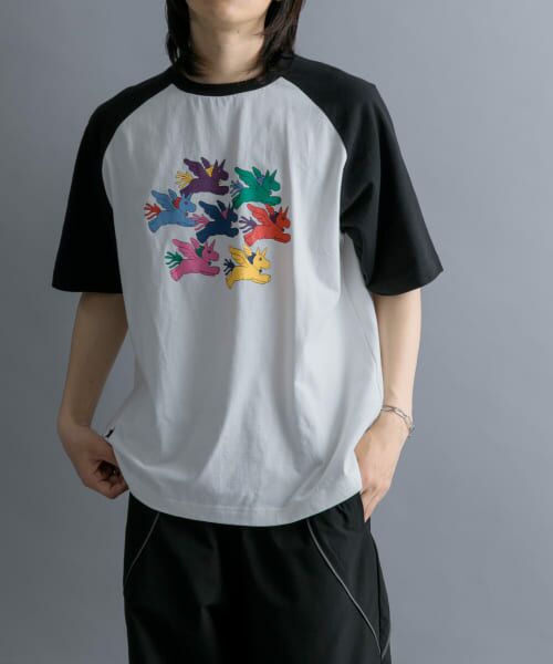 SENSE OF PLACE by URBAN RESEARCH / センスオブプレイス バイ アーバンリサーチ Tシャツ | 『別注』SHUHEI KOKI×SENSE OF PLACE　ラグランTシャツ | 詳細12