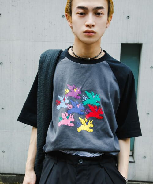 SENSE OF PLACE by URBAN RESEARCH / センスオブプレイス バイ アーバンリサーチ Tシャツ | 『別注』SHUHEI KOKI×SENSE OF PLACE　ラグランTシャツ | 詳細18