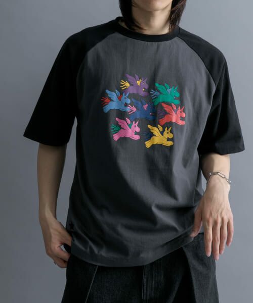 SENSE OF PLACE by URBAN RESEARCH / センスオブプレイス バイ アーバンリサーチ Tシャツ | 『別注』SHUHEI KOKI×SENSE OF PLACE　ラグランTシャツ | 詳細24