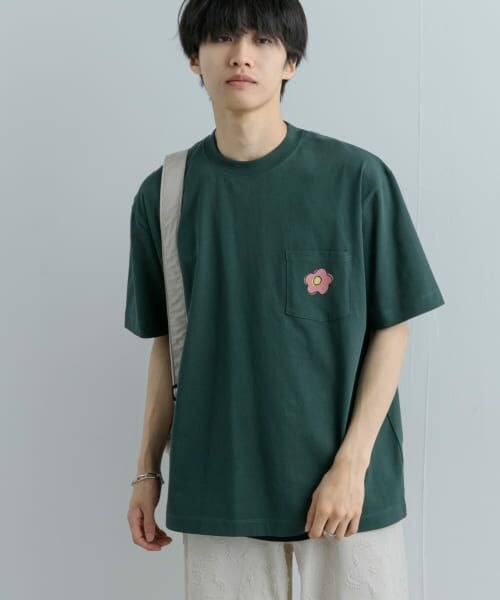 SENSE OF PLACE by URBAN RESEARCH / センスオブプレイス バイ アーバンリサーチ Tシャツ | 『ユニセックス』ポップアートフラワーグラフィックTシャツ D | 詳細25