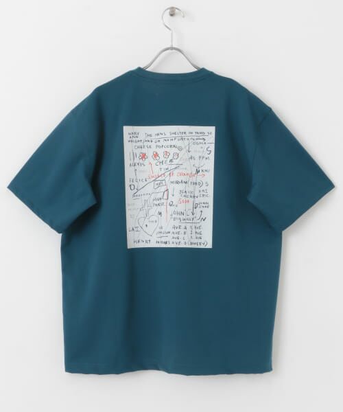 SENSE OF PLACE by URBAN RESEARCH / センスオブプレイス バイ アーバンリサーチ Tシャツ | 『別注』BASQUIAT×SENSE OF PLACE　グラフィックアートTシャツ(5分袖)E | 詳細26