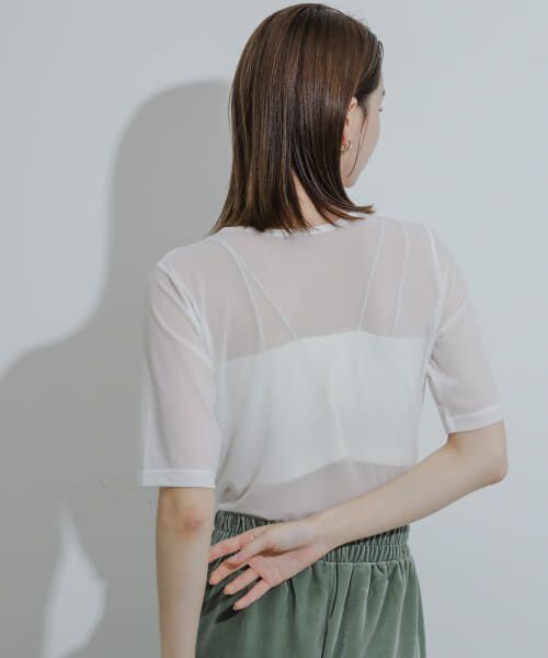 SENSE OF PLACE by URBAN RESEARCH / センスオブプレイス バイ アーバンリサーチ Tシャツ | コードシシュウカットトップ | 詳細2