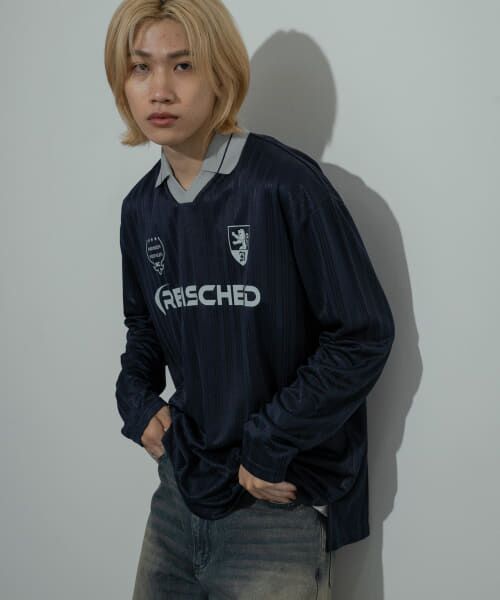 SENSE OF PLACE by URBAN RESEARCH / センスオブプレイス バイ アーバンリサーチ Tシャツ | 『柴田ひかりさん着用』Football Game Long-Sleeve T-shirts | 詳細13