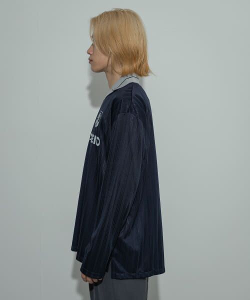 SENSE OF PLACE by URBAN RESEARCH / センスオブプレイス バイ アーバンリサーチ Tシャツ | 『柴田ひかりさん着用』Football Game Long-Sleeve T-shirts | 詳細19