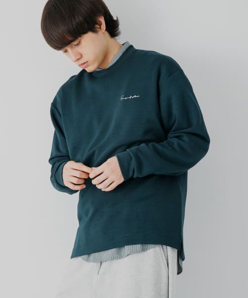 SENSE OF PLACE by URBAN RESEARCH / センスオブプレイス バイ アーバンリサーチ Tシャツ | 『ユニセックス』シシュウダンボールポンチロングスリーブ Tシャツ | 詳細16