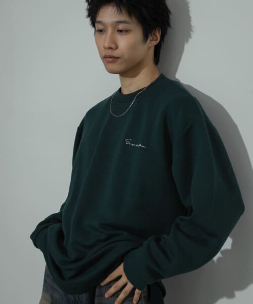 SENSE OF PLACE by URBAN RESEARCH / センスオブプレイス バイ アーバンリサーチ Tシャツ | 『ユニセックス』シシュウダンボールポンチロングスリーブ Tシャツ | 詳細27