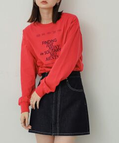 『再入荷予定カラー』グラフィックロングTシャツ