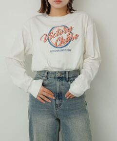 『再入荷予定カラー』グラフィックロングTシャツ