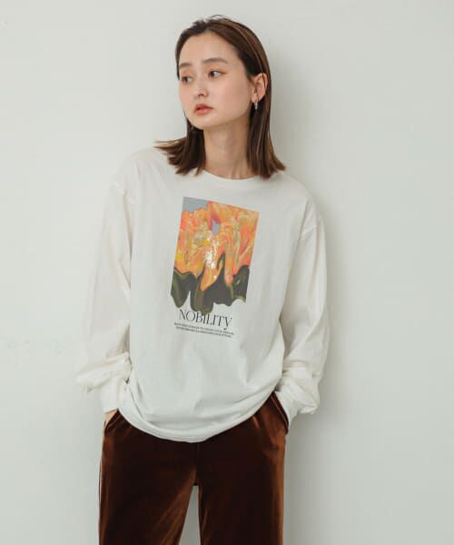 SENSE OF PLACE by URBAN RESEARCH / センスオブプレイス バイ アーバンリサーチ Tシャツ | 『再入荷予定カラー』グラフィックロングTシャツ | 詳細12