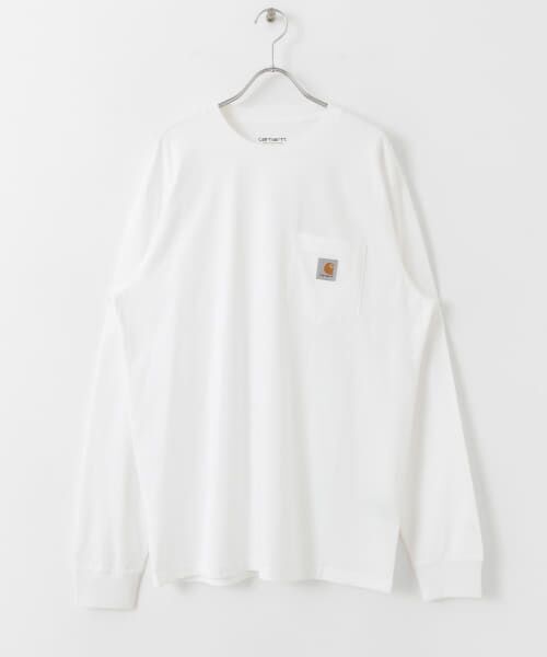 SENSE OF PLACE by URBAN RESEARCH / センスオブプレイス バイ アーバンリサーチ Tシャツ | 『WEB限定』carhartt　LONG-SLEEVE POCKET T-SHIRTS | 詳細1