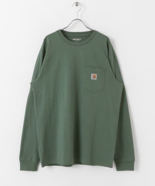 SENSE OF PLACE by URBAN RESEARCH / センスオブプレイス バイ アーバンリサーチ Tシャツ | 『WEB限定』carhartt　LONG-SLEEVE POCKET T-SHIRTS | 詳細3