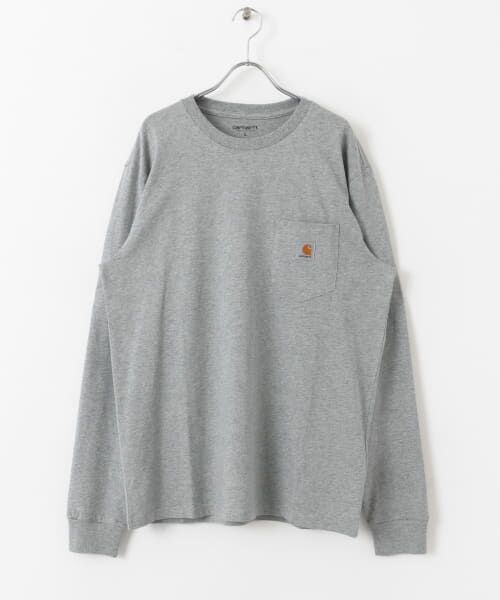 SENSE OF PLACE by URBAN RESEARCH / センスオブプレイス バイ アーバンリサーチ Tシャツ | 『WEB限定』carhartt　LONG-SLEEVE POCKET T-SHIRTS | 詳細4