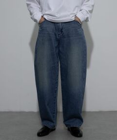 『WEB限定』Wrangler　DENIM BARREL PANTS