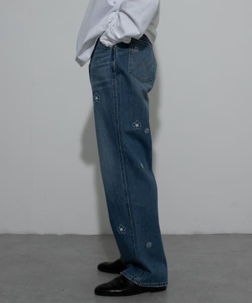 SENSE OF PLACE by URBAN RESEARCH / センスオブプレイス バイ アーバンリサーチ デニムパンツ | 『WEB限定』Wrangler　DENIM FLOWER PANTS | 詳細1