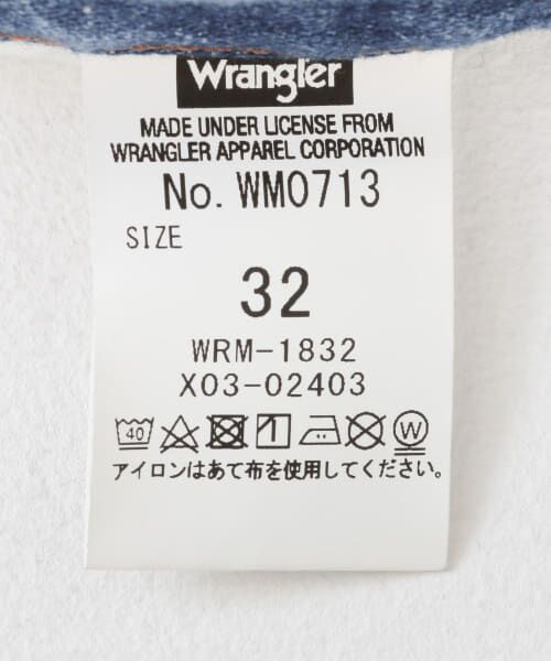 SENSE OF PLACE by URBAN RESEARCH / センスオブプレイス バイ アーバンリサーチ デニムパンツ | 『WEB限定』Wrangler　DENIM FLOWER PANTS | 詳細9