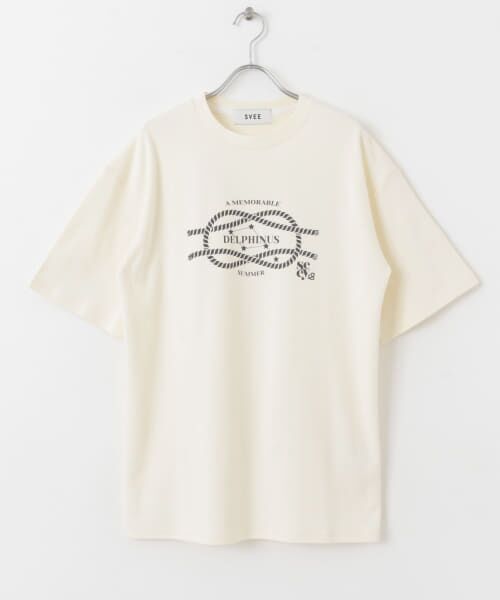 SENSE OF PLACE by URBAN RESEARCH / センスオブプレイス バイ アーバンリサーチ Tシャツ | SYEE　ドルフィンロゴTシャツ | 詳細10