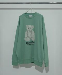 『別注』TeddyBear×SENSE OF PLACE　テディベアクルーネックスウェット