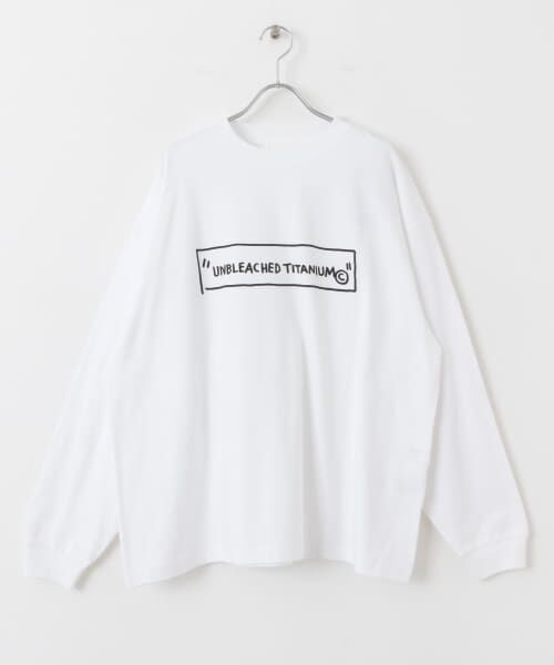 SENSE OF PLACE by URBAN RESEARCH / センスオブプレイス バイ アーバンリサーチ Tシャツ | 『別注』BASQUIAT×SENSE OF PLACE　ロゴロングスリーブTシャツ | 詳細19