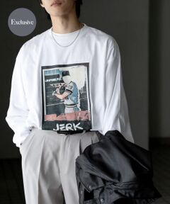 『別注』BASQUIAT×SENSE OF PLACE　bb ロングスリーブTシャツ