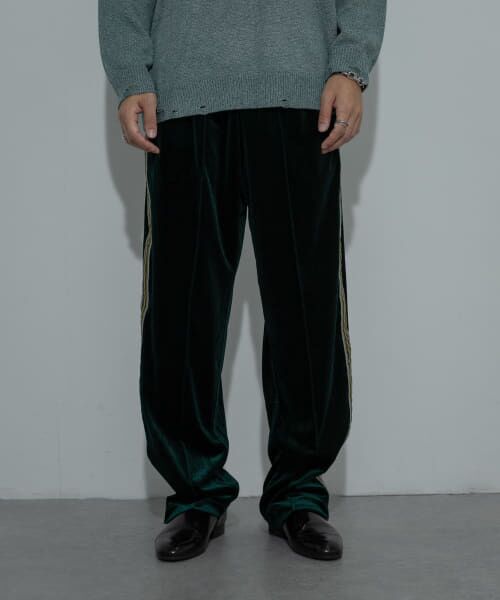 SENSE OF PLACE by URBAN RESEARCH / センスオブプレイス バイ アーバンリサーチ その他パンツ | DDP　VELVET LINE TRACK PANTS | 詳細2