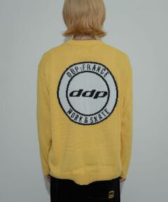 DDP　OVALLOGO DAMAGE KNIT