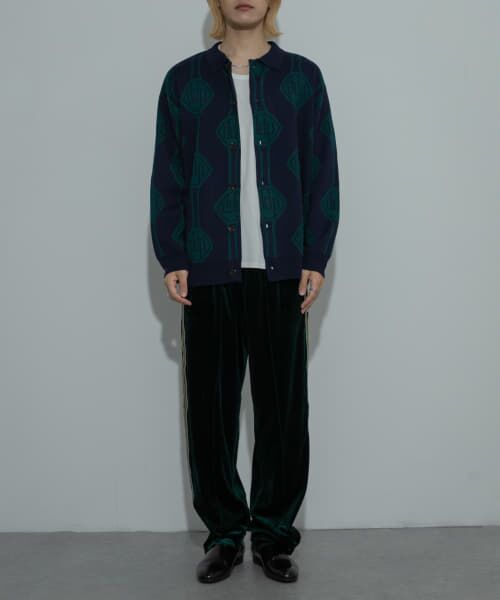 SENSE OF PLACE by URBAN RESEARCH / センスオブプレイス バイ アーバンリサーチ カーディガン・ボレロ | DDP　LOGO KNIT CARDIGAN A | 詳細3