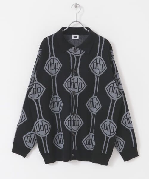 SENSE OF PLACE by URBAN RESEARCH / センスオブプレイス バイ アーバンリサーチ カーディガン・ボレロ | DDP　LOGO KNIT CARDIGAN A | 詳細4