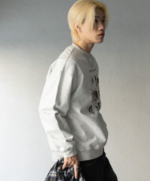 SENSE OF PLACE by URBAN RESEARCH / センスオブプレイス バイ アーバンリサーチ スウェット | Dog Graphic Crew-neck Sweat | 詳細4