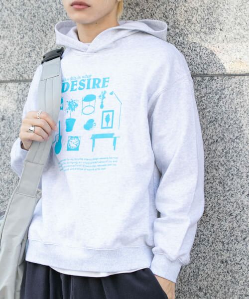 SENSE OF PLACE by URBAN RESEARCH / センスオブプレイス バイ アーバンリサーチ パーカー | Furniture Graphic hoodie | 詳細1