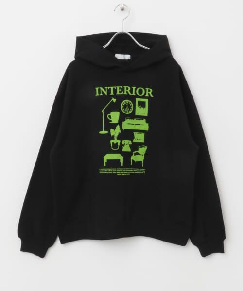 SENSE OF PLACE by URBAN RESEARCH / センスオブプレイス バイ アーバンリサーチ パーカー | Furniture Graphic hoodie | 詳細19