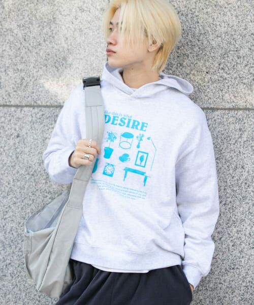 SENSE OF PLACE by URBAN RESEARCH / センスオブプレイス バイ アーバンリサーチ パーカー | Furniture Graphic hoodie | 詳細2