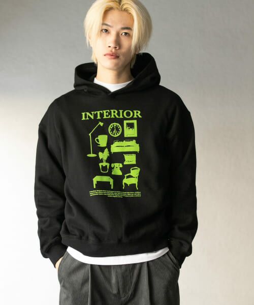 SENSE OF PLACE by URBAN RESEARCH / センスオブプレイス バイ アーバンリサーチ パーカー | Furniture Graphic hoodie | 詳細7