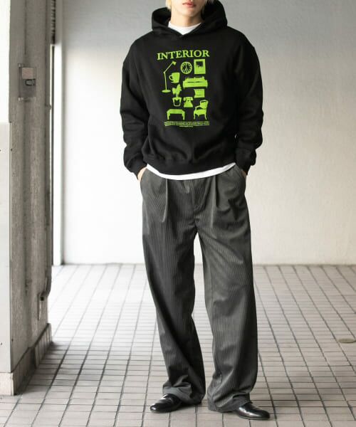 SENSE OF PLACE by URBAN RESEARCH / センスオブプレイス バイ アーバンリサーチ パーカー | Furniture Graphic hoodie | 詳細9