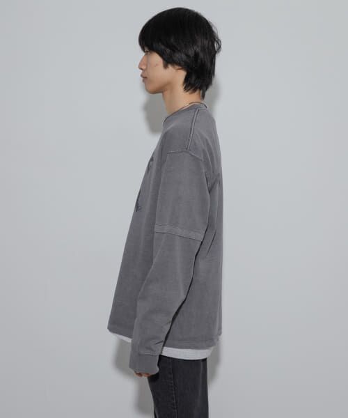 SENSE OF PLACE by URBAN RESEARCH / センスオブプレイス バイ アーバンリサーチ Tシャツ | 『別注』SHUHEI KOKI×SENSE OF PLACE　フェイクレイヤードTシャツ | 詳細12