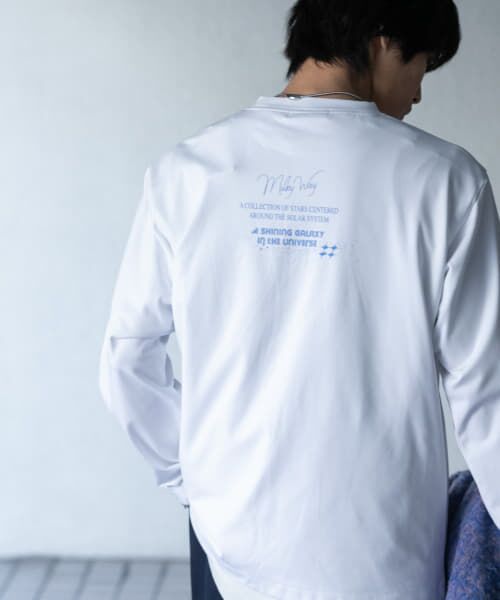 SENSE OF PLACE by URBAN RESEARCH / センスオブプレイス バイ アーバンリサーチ Tシャツ | Galaxy Graphic Long-Sleeve T-shirts | 詳細10