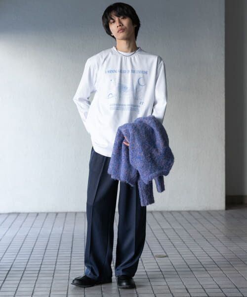 SENSE OF PLACE by URBAN RESEARCH / センスオブプレイス バイ アーバンリサーチ Tシャツ | Galaxy Graphic Long-Sleeve T-shirts | 詳細11