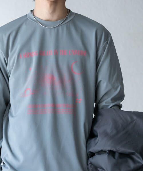 SENSE OF PLACE by URBAN RESEARCH / センスオブプレイス バイ アーバンリサーチ Tシャツ | Galaxy Graphic Long-Sleeve T-shirts | 詳細14