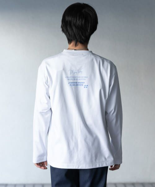 SENSE OF PLACE by URBAN RESEARCH / センスオブプレイス バイ アーバンリサーチ Tシャツ | Galaxy Graphic Long-Sleeve T-shirts | 詳細22