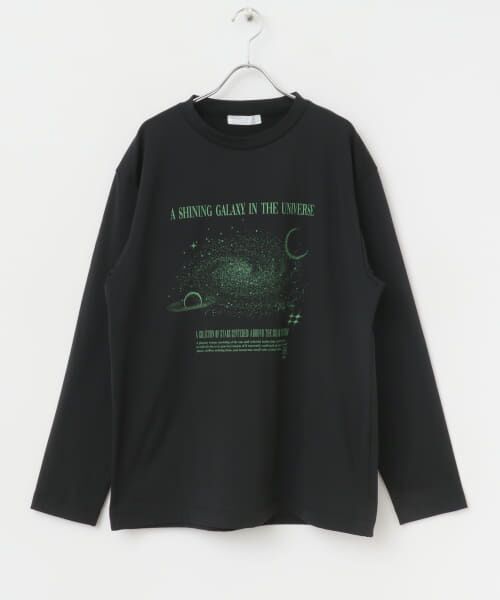 SENSE OF PLACE by URBAN RESEARCH / センスオブプレイス バイ アーバンリサーチ Tシャツ | Galaxy Graphic Long-Sleeve T-shirts | 詳細23