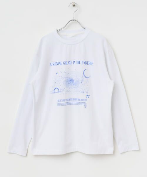 SENSE OF PLACE by URBAN RESEARCH / センスオブプレイス バイ アーバンリサーチ Tシャツ | Galaxy Graphic Long-Sleeve T-shirts | 詳細24