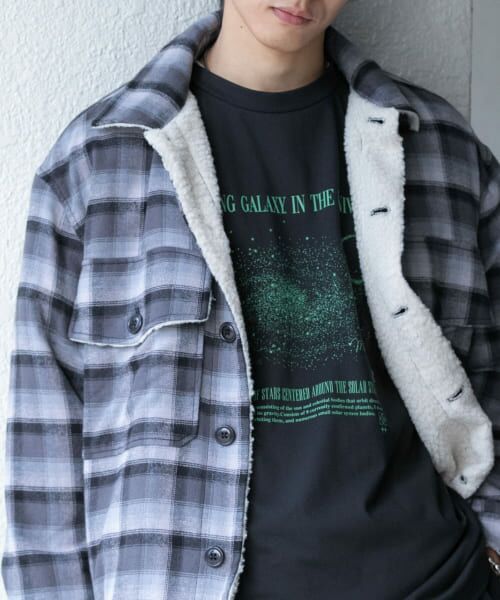 SENSE OF PLACE by URBAN RESEARCH / センスオブプレイス バイ アーバンリサーチ Tシャツ | Galaxy Graphic Long-Sleeve T-shirts | 詳細6